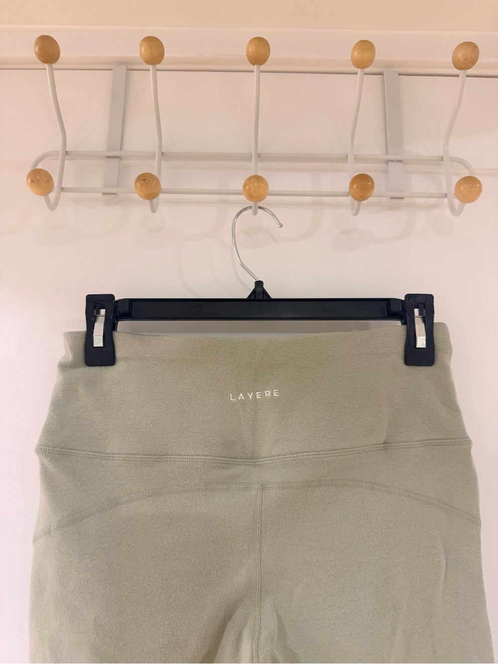 Layere Matcha Latte Organic Cotton High-Rise Biker Shorts Brandnew - Picture 8 of 11